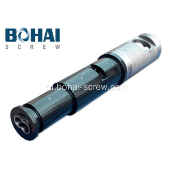 SKD Conical Twin Barrel для экструдера